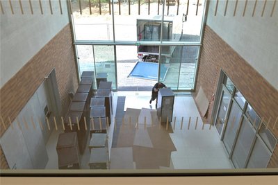 Die Unibibliothek der TU Bergakademie Freiberg zieht in das neu gebaute Gebäude.