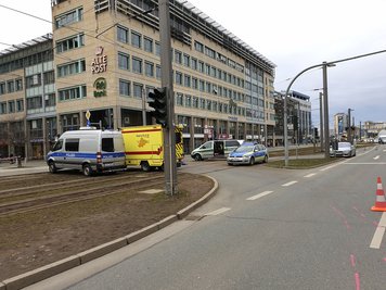 Die Verkehrspolizei Chemnitz hat die Ermittlungen aufgenommen.