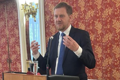 Ministerpräsident Michael Kretschmer: „Sie haben sich um den Freistaat Sachsen verdient gemacht.“