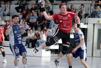 Kreisläufer Oleh Ivanchenko und das Team des HC Glauchau/Meerane haben noch eine theoretische Chance auf den Klassenerhalt.