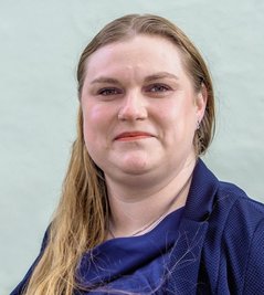 Janina Pfau - Kreisvorsitzendeder Linkspartei im Vogtland.