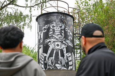 Die Spinnerei in der Altchemnitzer Straße bringt Street Art und Strandfeeling zusammen.