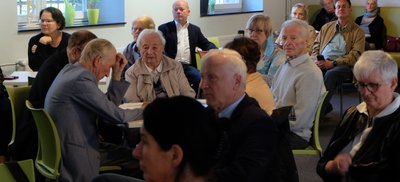 Gedenken in Stollberg: Auch ehemalige Insassinnen berichteten von ihrer Zeit im Frauenzuchthaus Hoheneck, das heute Gedenkstätte ist. 