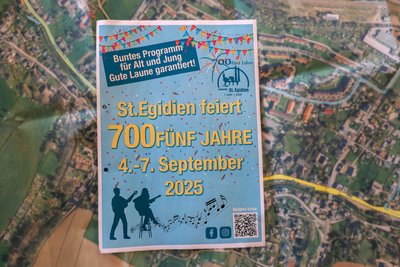 Anfang September soll es bei der Jubiläumsfeier in St. Egidien rund gehen.