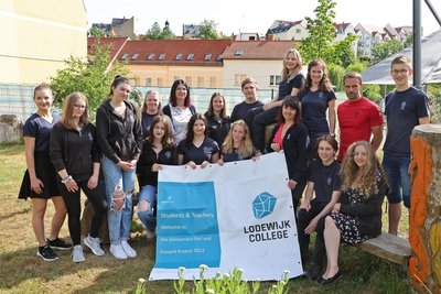 Ein Schüleraustausch mit einer niederländischen Schule ist Bestandteil des nominierten Projekts.