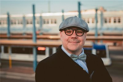 Lars Buchmann, Erzieher und Stadtführer, populär bei Facebook: "Wir sind Plauener".