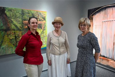 Sabrina Sadowska, Ingrid Mössinger und Ulrike Uhlig (von links) haben die Chemnitzer Kultur wirkungsvoll voran gebracht.