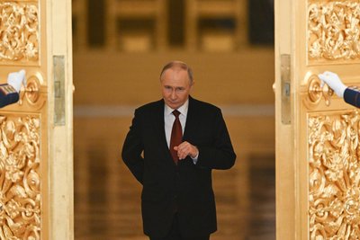 Despot oder Demokrat? Wie ordnet die Friedensaktion Wladimir Putin – hier bei einem Empfang im Kreml – ein?