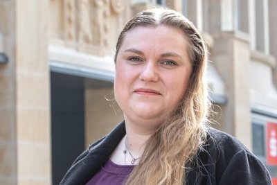 Janina Pfau managt jetzt den Aufbau der Landesgeschäftsstelle des Wagenknecht-Bündnisses in Sachsen.