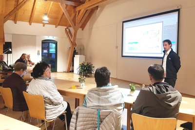 Das Interesse am Erdbeben-Vortrag im Oberlauterbacher Natur- und Umweltzentrum war groß.