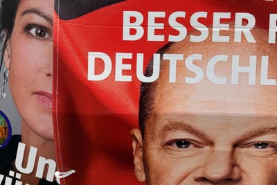 Bundeskanzler Olaf Scholz (SPD) lehnt eine Koalition mit dem Bündnis Sahra Wagenknecht und den Linken nach der Bundestagswahl  ab.