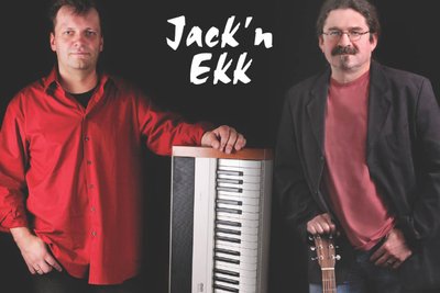 Daniel Wolf und Ekkehard Glaß sind Jack’n Ekk und singen am Freitag Gundermann-Songs.