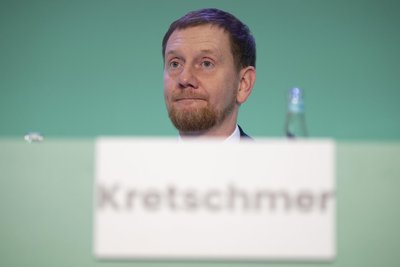 Seit rund acht Jahren CDU-Landesvorsitzender: Michael Kretschmer. Foto: Sebastian Kahnert/dpa/Archiv
