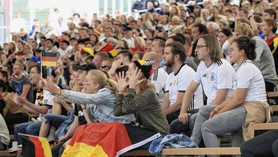 2018 fieberten die Fans noch im Parktheater mit - dieses Jahr wird es solche Bilder nicht geben. 