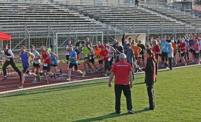 Die Organisatoren der 29. Zwickauer Stundenlaufserie hoffen für nächsten Mittwoch auf eine ähnliche Resonanz wie beim Auftaktrennen im April 2019. 