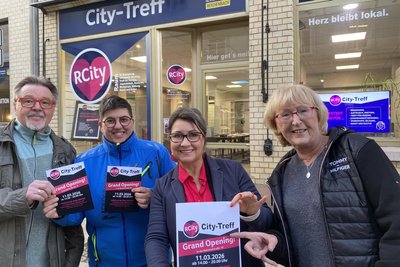 Herzlich willkommen zum Comeback des Jahres in Reichenbach. Am Mittwochnachmittag steigt im neuen City-Treff an der Bahnhofstraße die Eröffnungsparty.