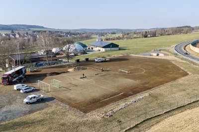Der Sportplatz in Dorfstadt bei Falkenstein soll umgestaltet werden.