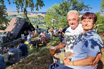 44. Kunnersteinfest weckt Erinnerungen und neue Abenteuerlust - Für Christine Wolter und Horst Betka ist das Kunnersteinfest jedes Jahr ein Muss.