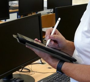 Ein neues Computerkabinett und Tablets gibt es bereits, jetzt soll die Dittersdorfer Grundschule interaktive Tafeln erhalten. 