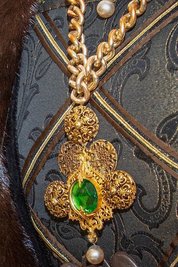 Auch der Schmuck der Kurfürstin wurde originalgetreu nachgefertigt.