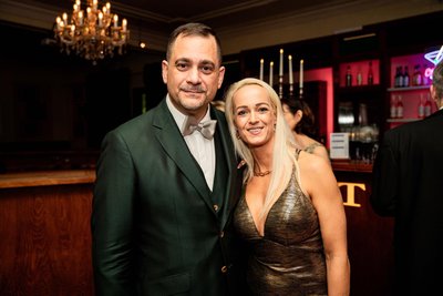 Brachten Gold in den Silberball: Tanja und Tobias Fieback.