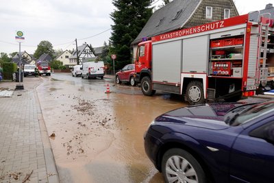 Zahlreiche Freiwillige Feuerwehren der Region waren neben der Berufsfeuerwehr Chemnitz im Einsatz.