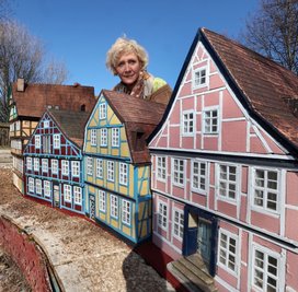 Anke Krasselt - Parkleiterin der Miniwelt Lichtenstein