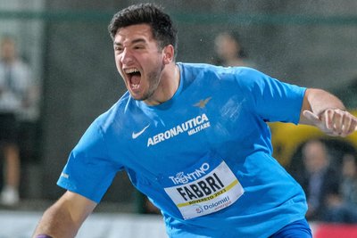 Leonardo Fabbri kommt als Vizeweltmeister zum Kugelstoßmeeting nach Rochlitz.
