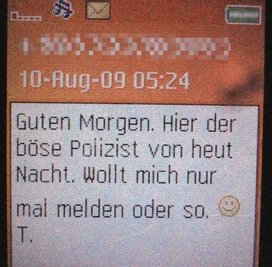 Handy-Nachricht