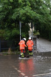 Die Feuerwehr war gefordert.