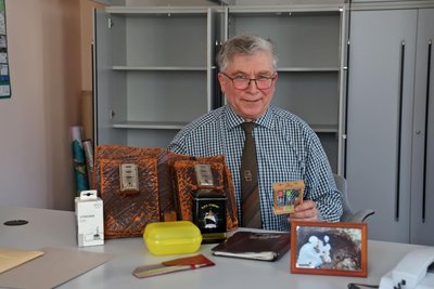 Die Schränke sind schon leer, der Schreibtisch wird aufgeräumt: Bauamtsleiter Ulrich Weber geht in den Ruhestand.