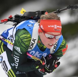 Anastasia Kuzmina - Franziska Hildebrand tankte über die Feiertage im Kreise der Familie neue Kraft.
