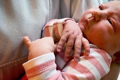 Livia kam am Vormittag des Neujahrstages zur Welt.