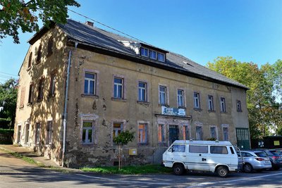 Die Kulturwerkstätten Johanneshof an der Hauptstraße in Bockendorf.