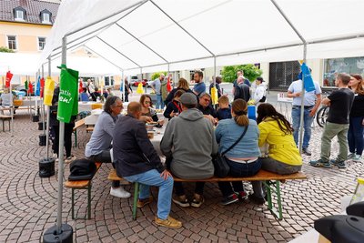 Die Kandidaten blieben bei der Veranstaltung weitgehend unter sich.