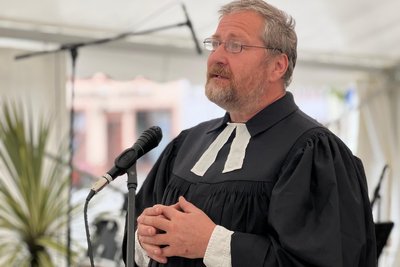 Markus Helbig ist neuer Pfarrer für Rochlitz und Wechselburg.