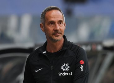Adi Hütter soll der Top-Kandidat als neuer Trainer bei Eintracht Frankfurt sein. (Archivbild)