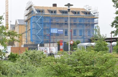 Noch ist der Bahnhof Freiberg eine Baustelle. Doch er soll wieder ein würdiges Tor zur Stadt werden. 