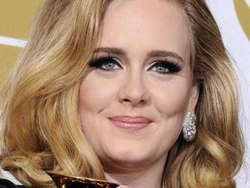 Die britische Sängerin Adele