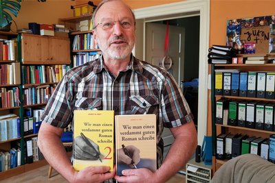 Bevor er mit dem Schreiben begann, hat sich Andreas Schlotterbeck gründlich vorbereitet.