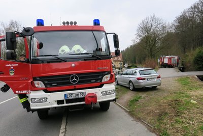 Noch vor Eintreffen der Feuerwehr konnte der Mann von Ersthelfern gerettet werden.