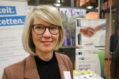 Cindy Krause, Geschäftsführerin der Industrie- und Handelskammer Chemnitz, Regionalkammer Mittelsachsen.