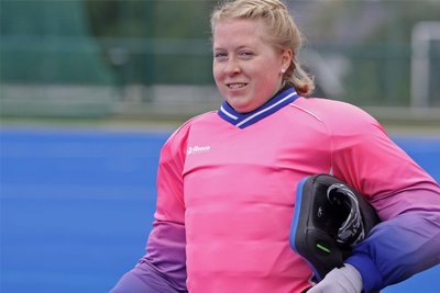 Nathalie Hilsberg hielt ihren Kasten für den SV Motor gegen Leipzig sauber.