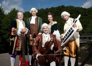 Mercurius wird im barocken Schlosspark für musikalische Stimmung sorgen. 
