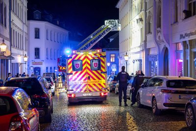 Die Feuerwehr war mit mehreren Kameraden vor Ort.