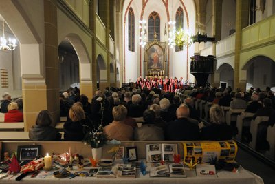 Das Chorensemble Oberwiesenthal singt regelmäßig in der Martin-Luther-Kirche des Kurortes. Das nächste Mal zum Jahreskonzert am 6. Juni.