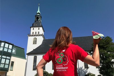 Tag der Sachsen 2022 in Frankenberg: Die Absage durch den Sttadtrat ist vorerst vom Tisch. Das Fest kann abheben. 