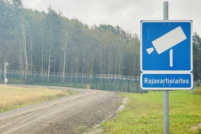 Grüne Grenze: Ein 200 Kilometer langer Zaun trennt Finnland von Russland.