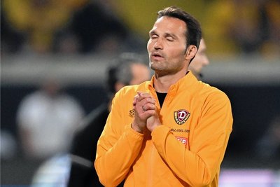 Aus und vorbei. Dynamo-Trainer Guerino Capretti kann es nicht fassen. 