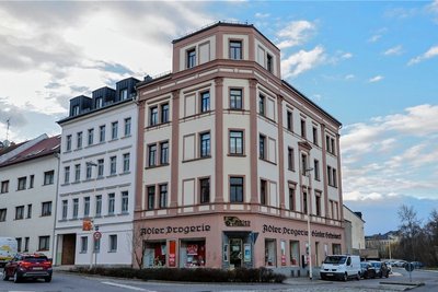 Das Haus an der Mühlgrabenstraße 27 in der Nähe des Kreisverkehrs steht auf der Denkmalliste.